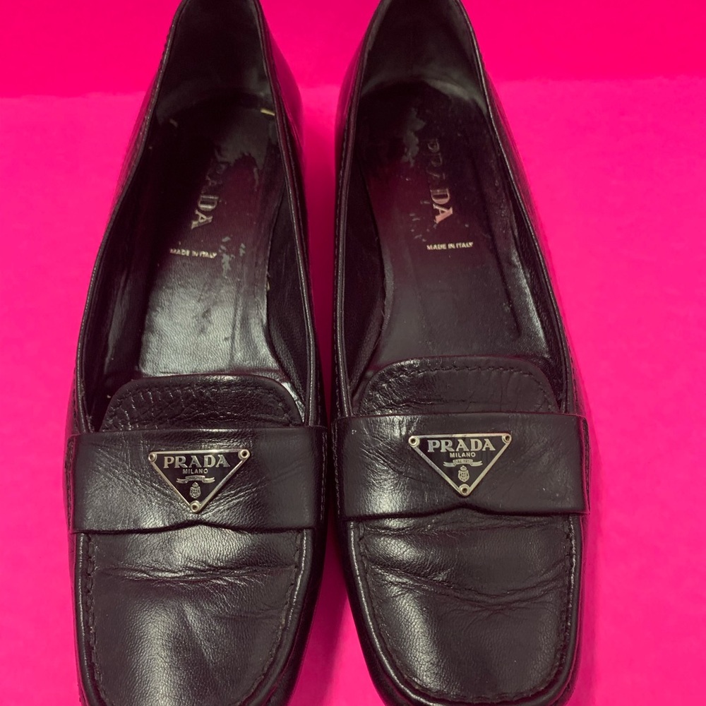 Black Prada shoes